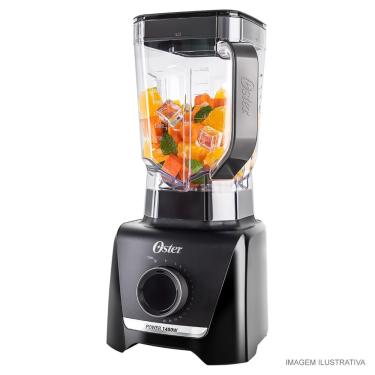 Imagem de Liquidificador 15 velocidades + Pulsar 1400w Full Preto Oster 3,2 Litros 127v