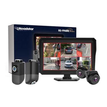 Imagem de Kit Sistema DVR RS-996BR DVR Pro Line Monitoramento e Gravação Automotiva Roadstar - RS996BR MI