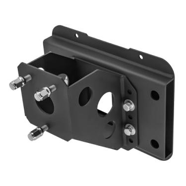 Imagem de maXpeedingrods Suporte de pneu sobressalente para pneu de até 40 polegadas para Jeep Wrangler JK JKU Unlimited ajustável 2007-2018