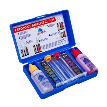Imagem de CRIS ÁGUA - KIT ESTOJO DE TESTE PH E CLORO