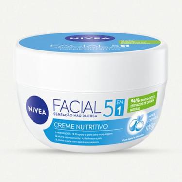 Imagem de Creme Facial Nutritivo Sensação não Oleosa 100g - Nivea