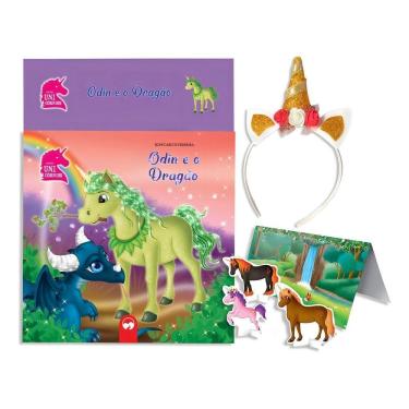 Imagem de Kit Tiara Odin e o Dragão Dourado