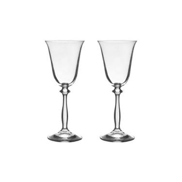 Imagem de Taça de Cristal Bohemia Para Vinho Branco 185 ml Angela 2 Peças - Bohe