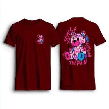 Imagem de Camiseta Urso Smile The Pain - REF1493-Masculino