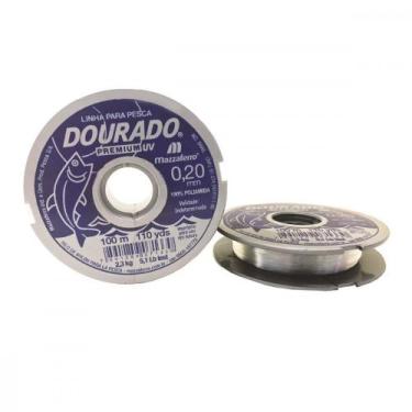 Imagem de Linha Pesca Mazzaferro Branca 0,20Mm X100M 19Dp1B020 - Kit C/20
