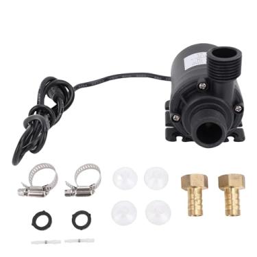 Imagem de Bomba de água Sem Escova de 12V DC - Bomba Silenciosa de Alta Pressão para Circulação Solar, Piscina, Trailer, Iate e Barco Com Vazão de 800l/h e Elevação de 5m