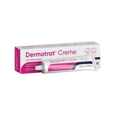 Imagem de Dermotrat Creme Ourofino 20g  Tratamento Dermatológico para Cães e Gat