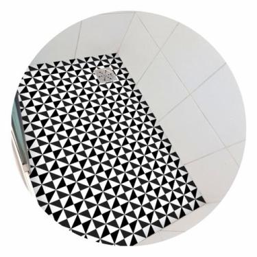 Imagem de Adesivo Para Banheiro Box Antiderrapante Lavável Catavento - 1,20 x 0,