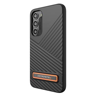 Imagem de ZAGG Capa para celular Gear4 Denali Samsung Galaxy S23 Ultra com suporte, proteção contra quedas D30 até 5 m, funciona com sistemas de carregamento sem fio, placa traseira reforçada com proteção de
