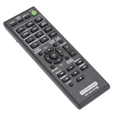 Imagem de Novo controle remoto de substituição RM-AMU186 RMAMU186 adequado para sistema estéreo de áudio Sony Music MHC-EC719iP MHC-EC919iP MHC-EC619iP HCD-EC719iP HCD-EC919iP MHCEC919iP MHCEC619iP HCDECDEC77777771