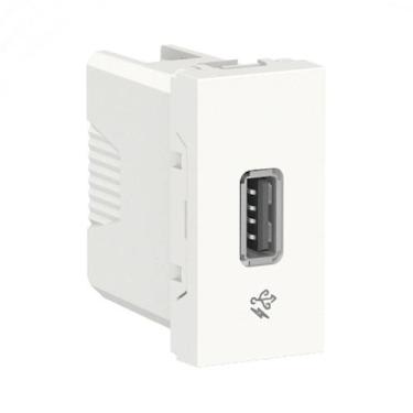 Imagem de Módulo USB Carregador Branco Orion Schneider, Branco