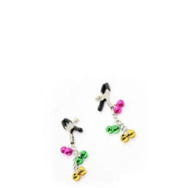 Imagem de Grampo de Metal Prendedor para Seios Mamilos com Sinos - Genérica