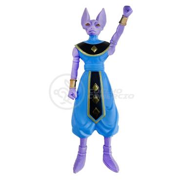 Imagem de Action Figure Bills Dragon Ball Super Articulado - Boneco Deus Da Destruição + 2 Esferas Do Dragão