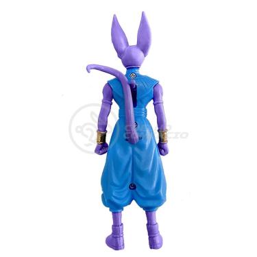Imagem de Boneco Articulado Bills - Figura De Ação Dragon Ball Super: Deus Da Destruição + 2 Esferas Do Dragão