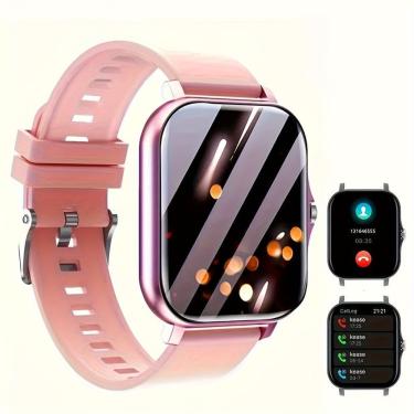 Imagem de Relógios Inteligentes Com Lembrete De Chamadas Sem Fio E Funções Esportivas Rosa
