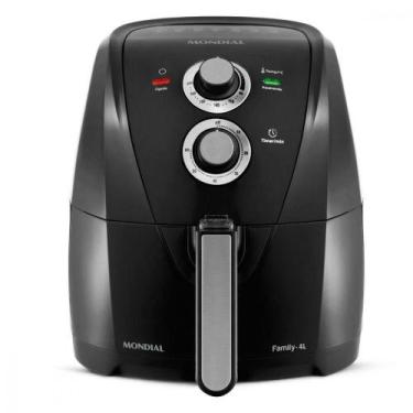 Imagem de Fritadeira Sem óleo Air Fryer Mondial 4L 1500w Preto 220V