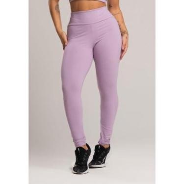 Imagem de Calça Legging Cintura Alta Fitness Poliamida Mvb Modas-Feminino