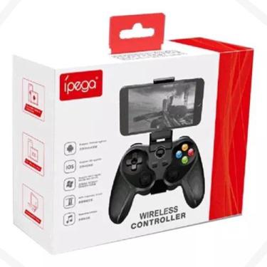 Imagem de Controle Ipega Bluetooth 9076 Android Pc Ps3 Celular Games PG-9076