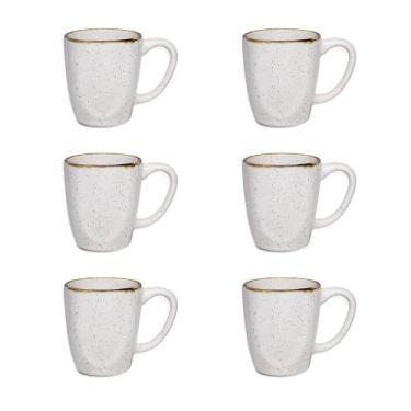 Imagem de Conjunto 6 Canecas em Cerâmica 260ml Ryo Maresia Oxford