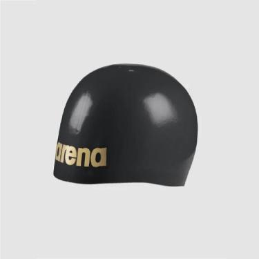 Imagem de Touca De Natação Arena Moulded Pro II - Unissex, Unico, Preto, Dourado