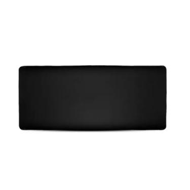 Imagem de Mouse Pad Gamer Grande Preto Liso Sem Estampa Costurada