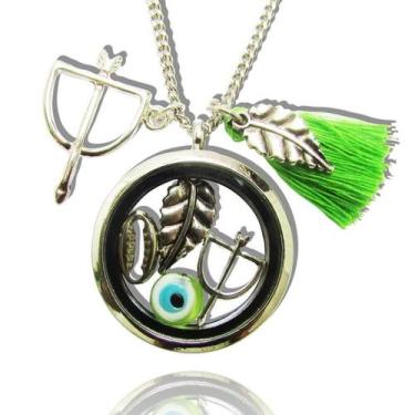 Imagem de Colar Relicário Oxóssi - Balaio de Santo