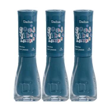 Imagem de Kit 3 Esmalte Dailus Good Vibezinha Dorme Que Passa 8ml