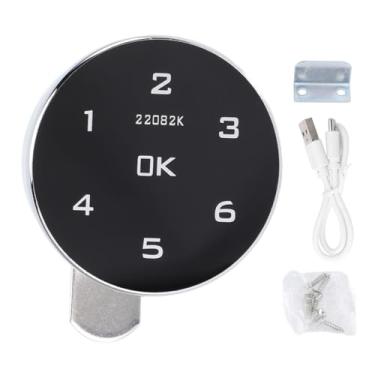 Imagem de Senha eletrônica de bloqueio de gabinete inteligente Desbloquear anti -roubo de alumínio