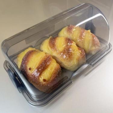 Imagem de Porta Pao Fume Com Tampa Articulavel Para Mesa 30x20cm - Keita