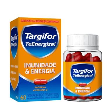 Imagem de Suplemento Alimentar Targifor Te Energiza! 500mg 60 Comprimidos