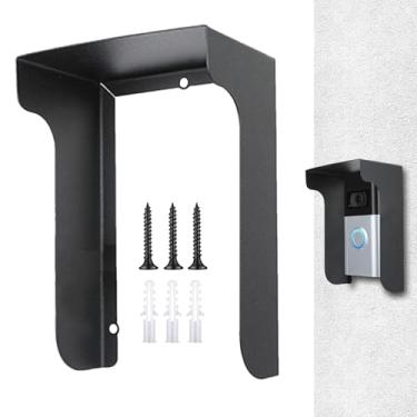 Imagem de Proteção Visual Para Campainha Contra Chuva,Proteção Impermeável Para Campainhas - Suporte Preciso Anti-Reflexo para Entrada, Casa, Parede, Porta, Apartamento, Segurança Doméstica