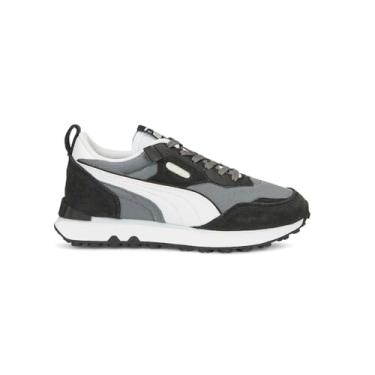 Imagem de PUMA Rider FV Future Vintage (Big Kid) Castlerock/Puma Black 4 Big Kid M