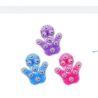 Imagem de Massageador Manual Corporal 9 Bolas de Aço 360° – Portátil, Estimula Circulação, Combate Celulite e Relaxa em Qualquer Lugar