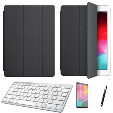 Imagem de Kit Capa Smart Case Galaxy Tab S7 LTE SM-T875 11" /Can/Pel e Teclado B