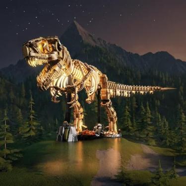 Imagem de LocoLee Light kit Compatible with Lego 76968 Dinosaur Fossils: Tyrannosaurus rex - No Model Only Light, LED Lighting Accessories Compatible with Lego Dinosaur Fossil 76968 (Standard Version)