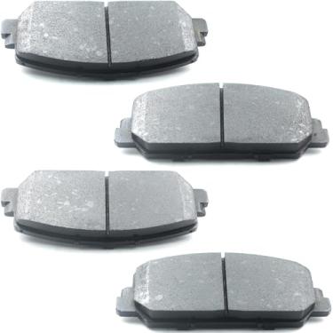 Imagem de GuuYebe Pastilhas de freio dianteiras de cerâmica, para Honda 2017-2020 Civic Si, Acura 2014-2018 RDX 2016-2022 ILX 2014-2020 RLX, substitua para 1697 D1697 Z23-1697 16-1697