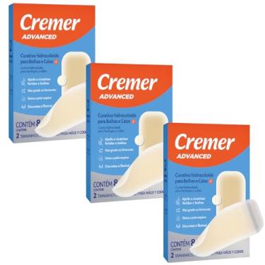 Imagem de Curativo Hidrocoloide Advanced – Kit com 3 Unidades - Hipoalergênico, Impermeável e Recortável – Para Feridas, Úlceras, Queimaduras e Abrasões –