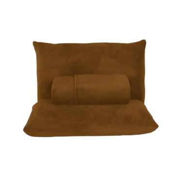 Imagem de Kit Jogo de Lençol de Manta Soft Plush Solteiro/Casal/Queen e King para o inverno(Cohiba/Tabaco-Queen 3 Peças)