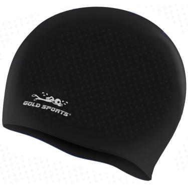 Imagem de Touca De Natação Gold Sports Massagem De Silicone-Unissex