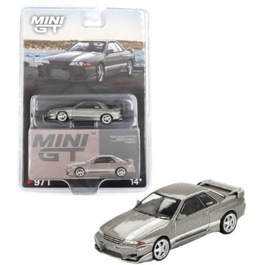 Imagem de Diecast Model Car Compatible with Mini GT 1:64 Nissan Skyline GT-R (R32) Veilside Combat C-I Veilside Combat Grey Limited Edition MGT00971