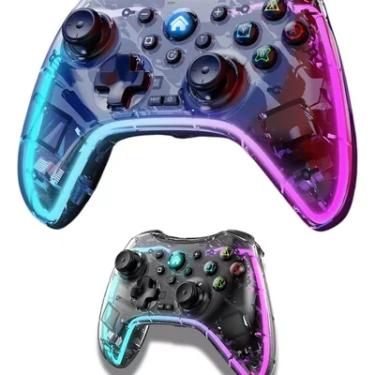 Imagem de Kit 2 Controle Joystick Gamepad  Compativel Ps4 PC Notebook Smart Tv Android Gamepass Celular Bluetooth Sem Fio.
