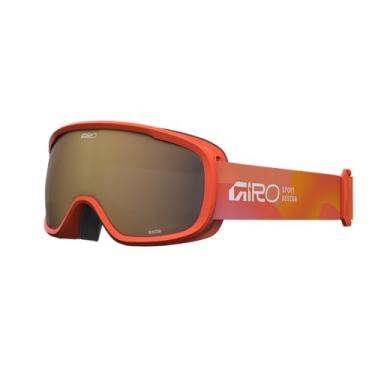 Imagem de Giro Óculos de esqui Buster Kids – Óculos de snowboard para jovens, meninos, meninas – Splat laranja – Rosa âmbar