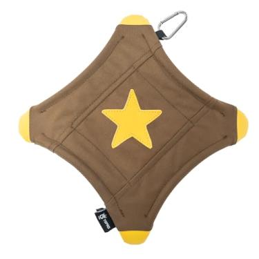 Imagem de TSPRO Discos voadores táticos para cães, nylon antirrasgos para mastigadores agressivos e cães de médio a grande, voador arqueado flutuante na água, leve e portátil para parques/praia/acampamento