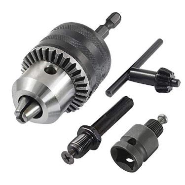 Imagem de Yakamoz – Ferramenta de conversão de chave de 1,5-13 mm com Hex de troca rápida de 1/4", SDS Plus e adaptador fêmea de soquete quadrado de 1/2"