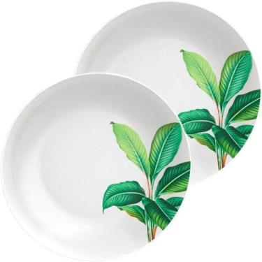 Imagem de Kit Jogo De Pratos Fundo Sopa 8 Pessoas 8pçs Graziela 21cm - OUTRAS MA