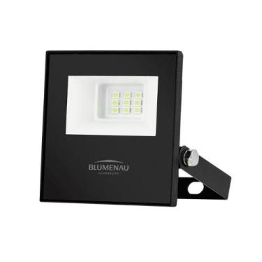 Imagem de Refletor Led Play 10w Alumínio Bivolt Ip66 Luz Verde Blumenau Iluminaç