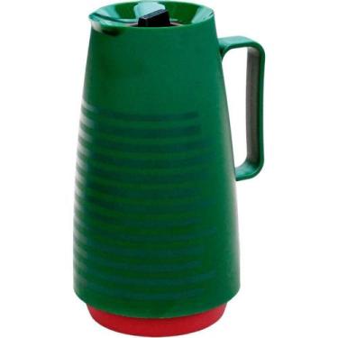 Imagem de Garrafa Térmica Mesa Natalina Verde Noel Café Leite De 500ml - OUTRAS 
