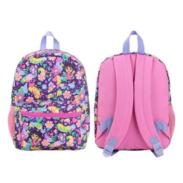 Imagem de Mochila infantil Dora the Explorer de 35,5 cm para escola e viagem