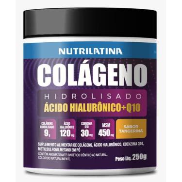Imagem de COLÁGENO HIDROLISADO TANGERINA ICE Nutrilatina  250g