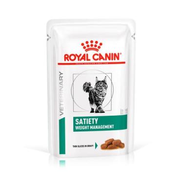 Imagem de Ração Úmida Royal Canin Satiety para Gatos com Excesso de Peso 85g